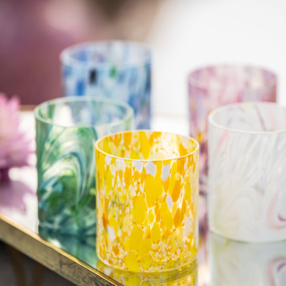 Swirl drikkeglass 35 cl, hvit