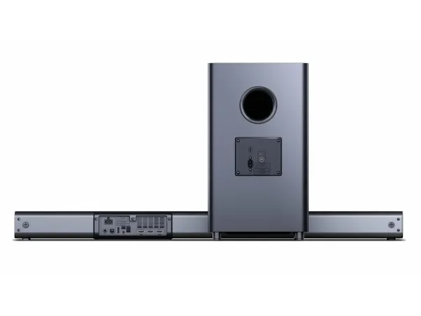 Sharp HT-SBW460 - Lydbarsystem - til hjemmebiograf - 3.1.kanal - trådløs - Bluetooth - 220 Watt (Total) - mat sort