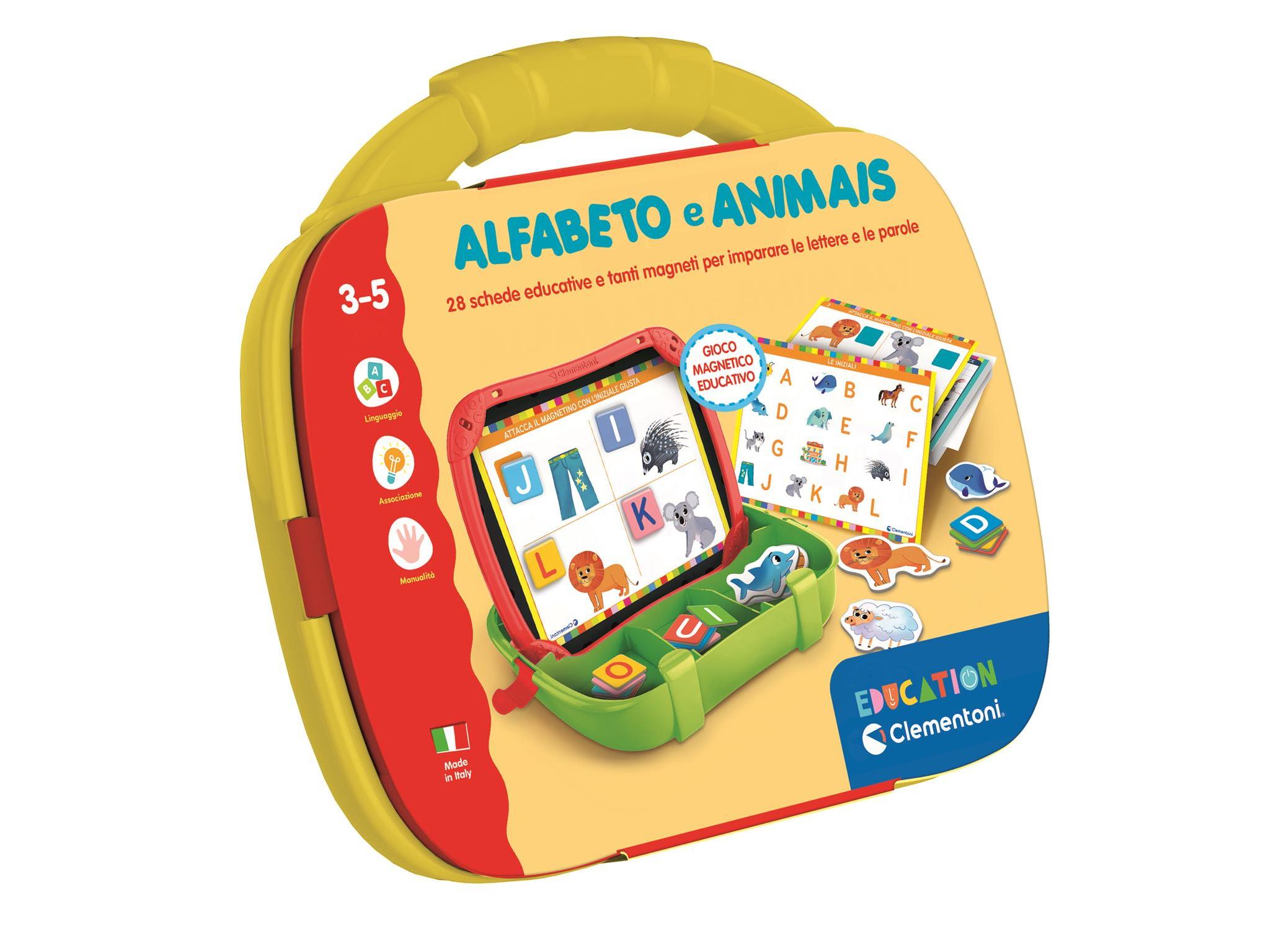 ALFABETO E ANIMAIS CLEMENTONI