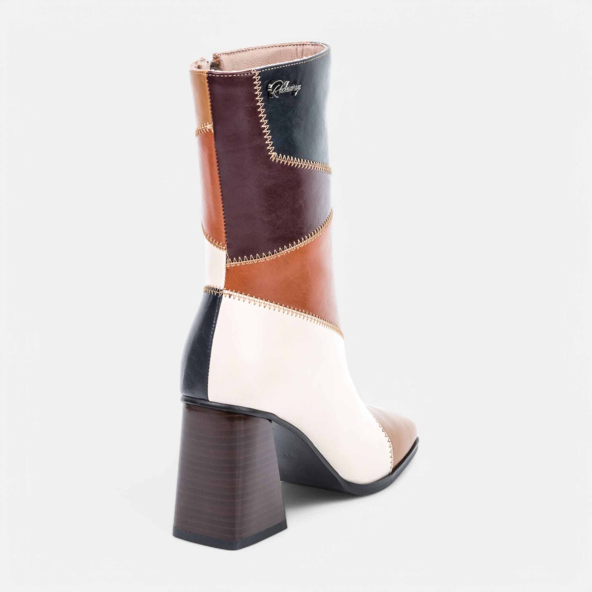 Bottines à talon Femme multicolore