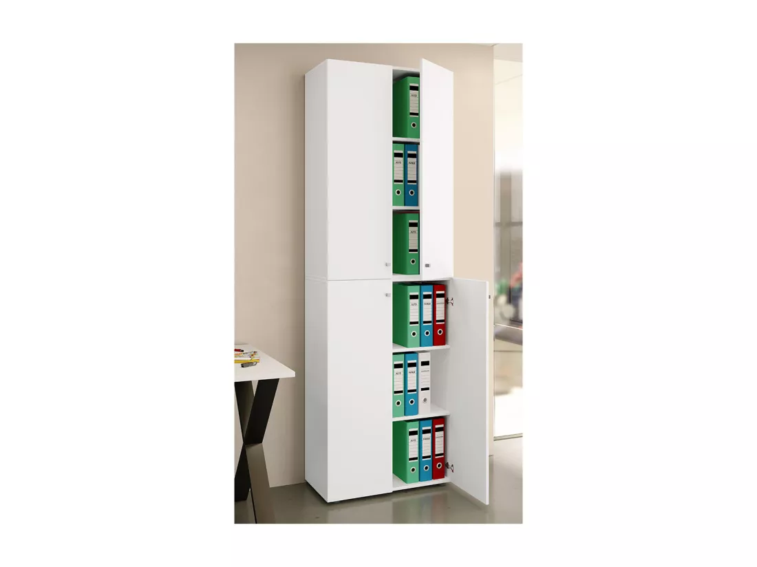 Armoire de bureau Armoire à dossiers Lona 6 compartiments