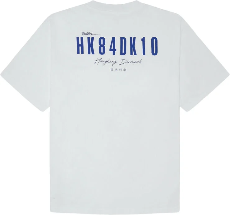 Woodbird WBBaine 8410 Tee White-blue