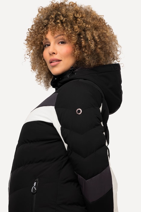 Performancejacke, wasserdicht, Schneefang, 2-Wege-Zipper
