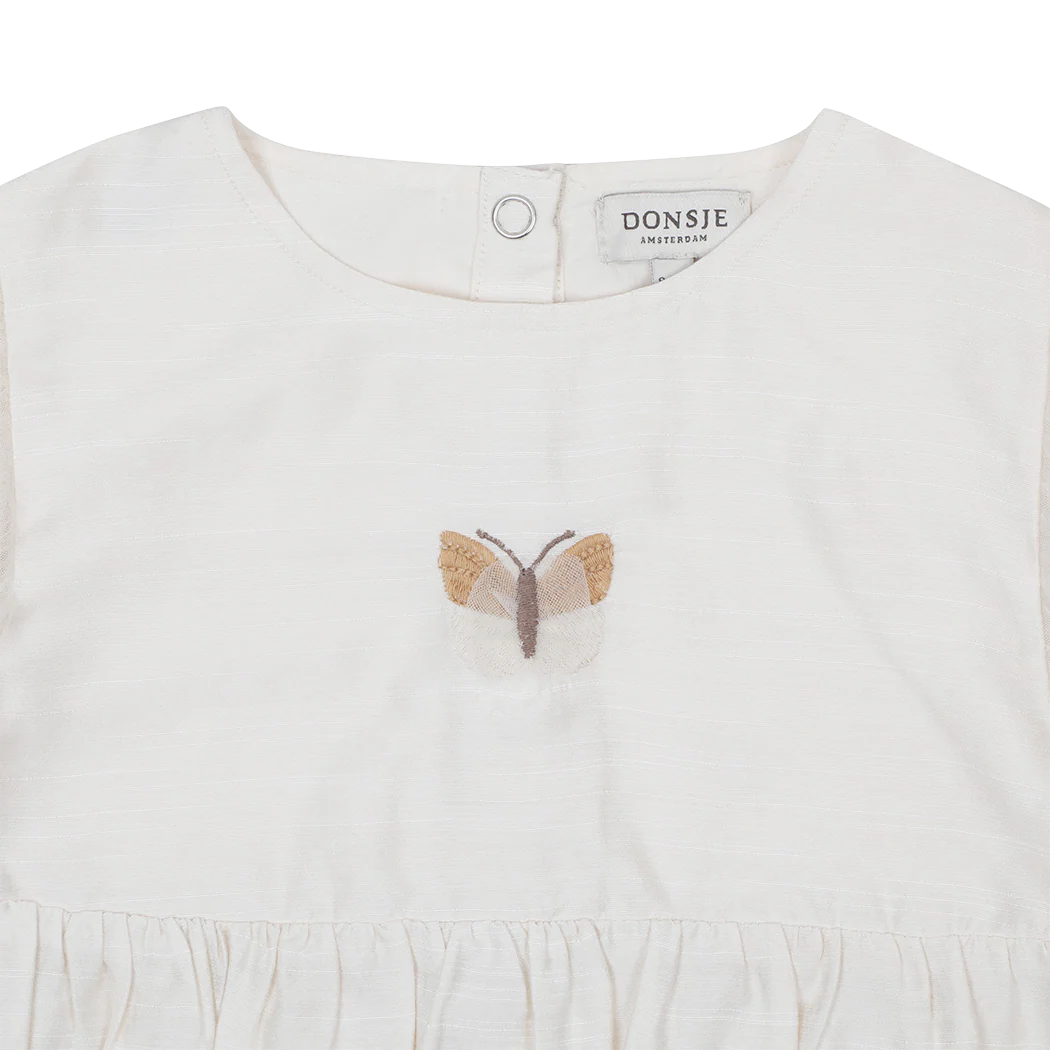 Vailen Playsuit | Vlinder | Warm White