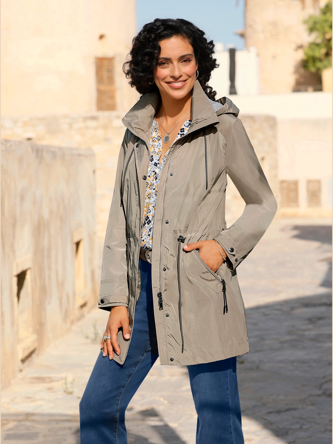 Parka longueur amovible
