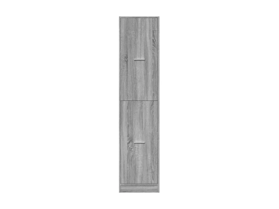 Armoire apothicaire sonoma gris 40x41x174,5cm bois d'ingénierie