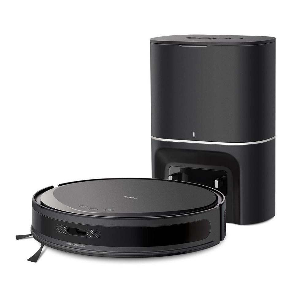 TP-Link - Tapo RV20 Max Plus 5300Pa Suction MagSlim LiDAR Navigation Robot Vacuum and Mop with Auto-Empty Dock