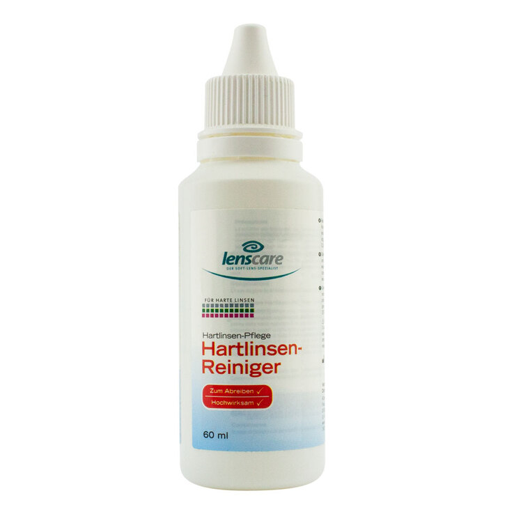 Lenscare Hartlinsenreiniger für formstabile Linsen, 60 ml