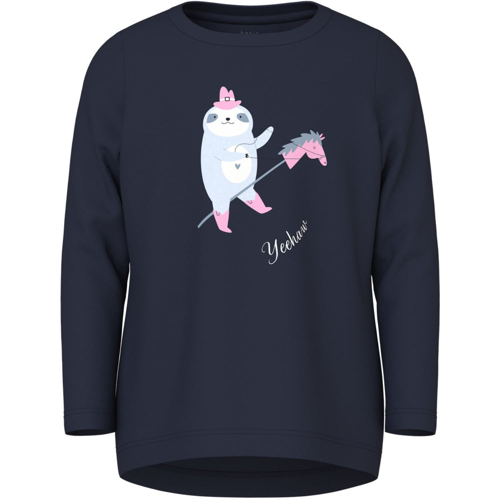 Køb Name It Navy Blazer Yeehaw Nmfvix Ls Top