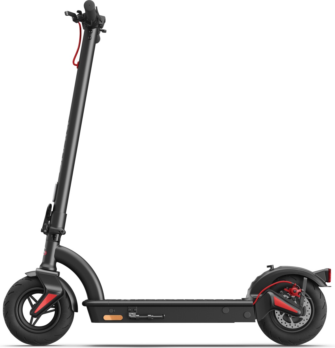 Sharp - El Løbehjul Med Baghjulsaffjedring - Sort - Em-Ks2Aeu-B
