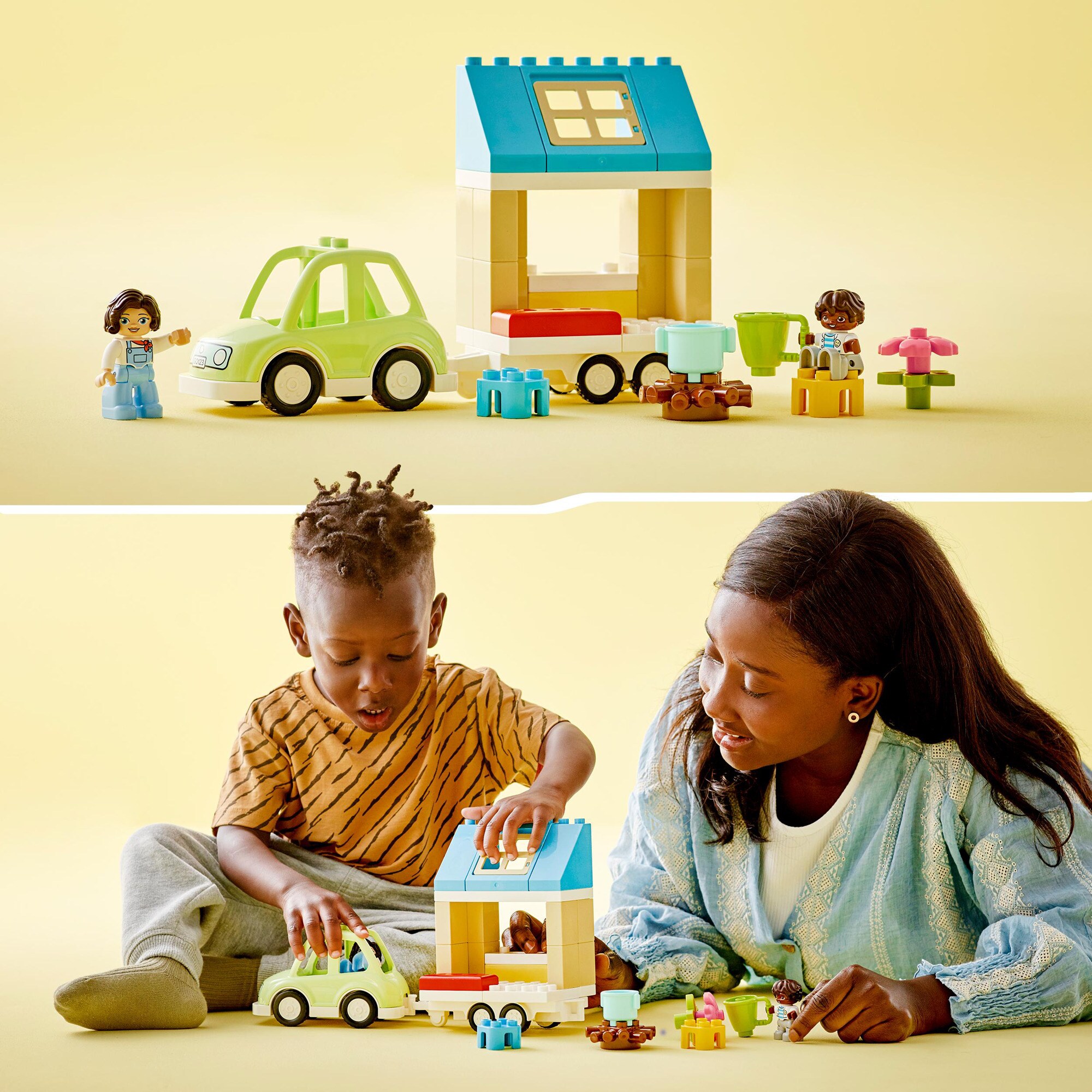 LEGO Konstruktionsspielzeug DUPLO Zuhause auf Rädern