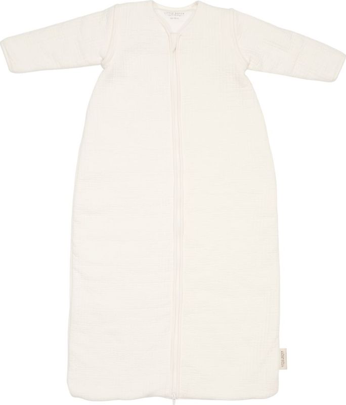 Little Dutch - Pure Soft White - Babyslaapzak - 100% Katoen - Lange Mouwen