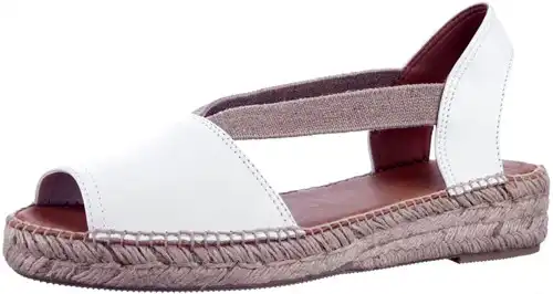 Toni Pons wit Etna - maat 44 espadrille wit - maat 44 Calandschoen
