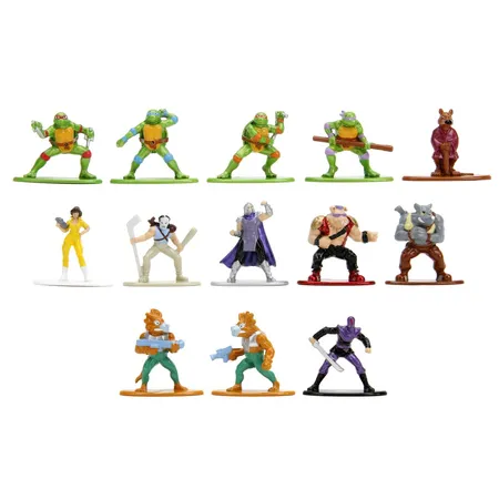 Jada Teenage Mutant Ninja Turtles Nanofigs, 1 Stück, 13-fach sortiert