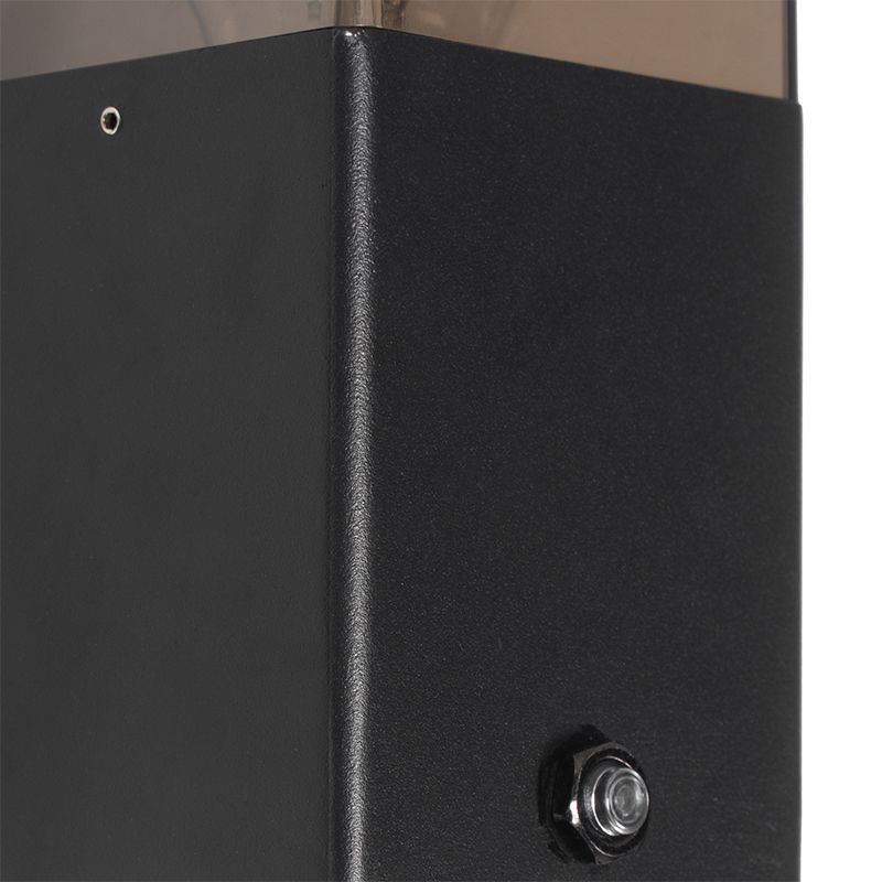 Buiten wandlamp zwart IP44 met schemerschakelaar - Denmark