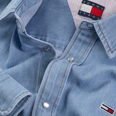 Chemise à manches longues homme Regular Fit Ls Denim TOMMY HILFIGER