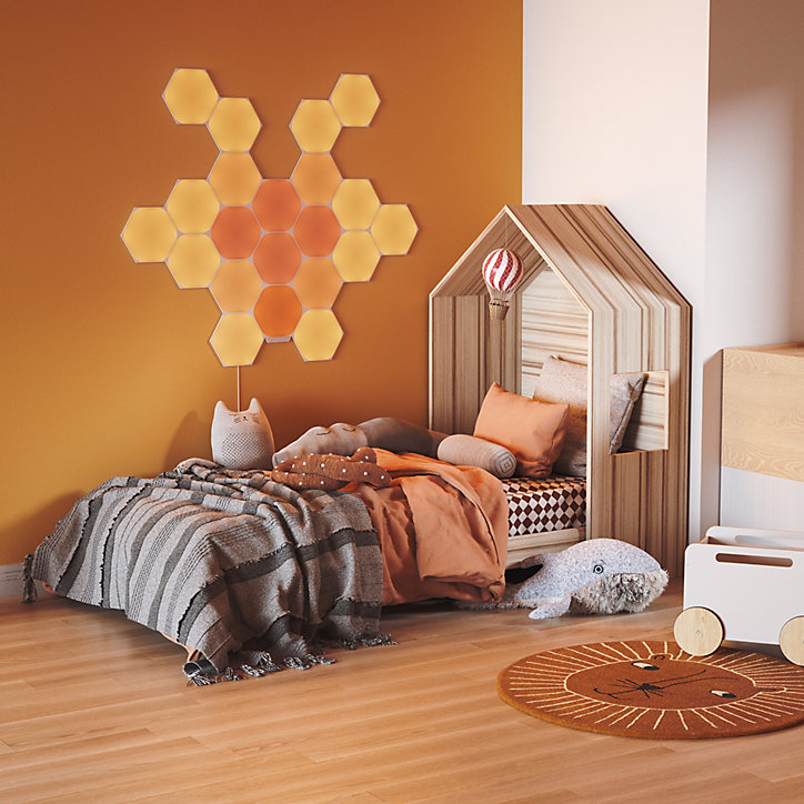 Kit de démarrage Nanoleaf Shapes hexagones 15 panneaux LED