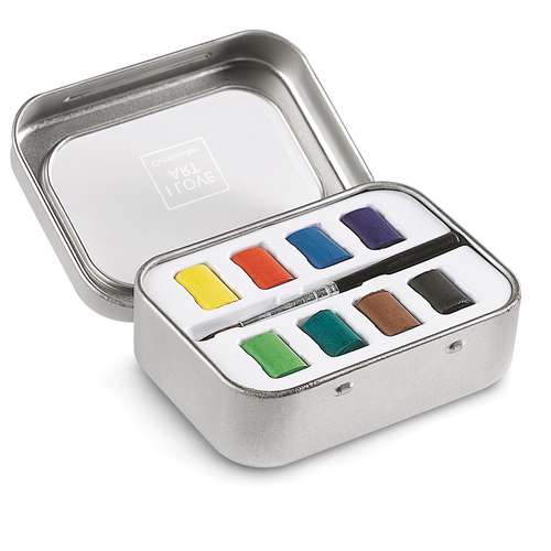 I LOVE ART Aquarell Mini Pocket Box