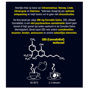 Lucovitaal Hennep CBD Thee 20ST