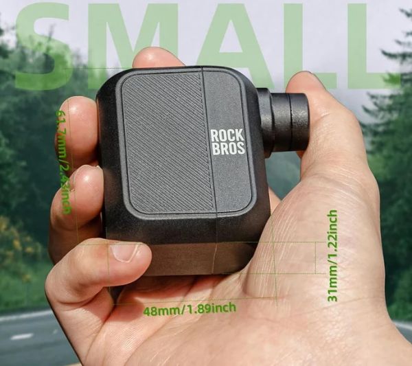 RockBros Inflator USB Kompressor, 100 PSI