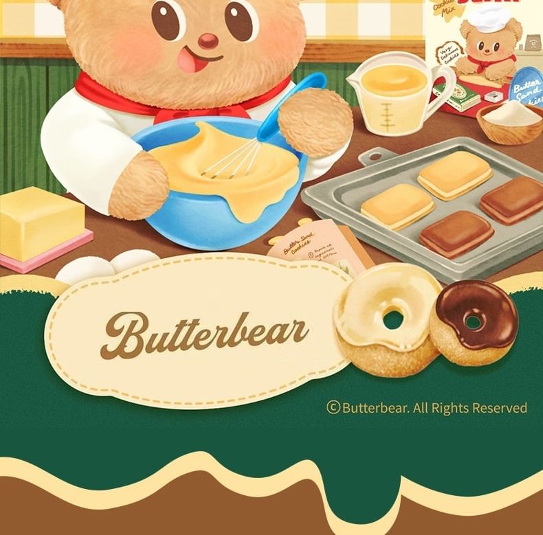 Butterbear - Butterbear Pluche Schoudertas