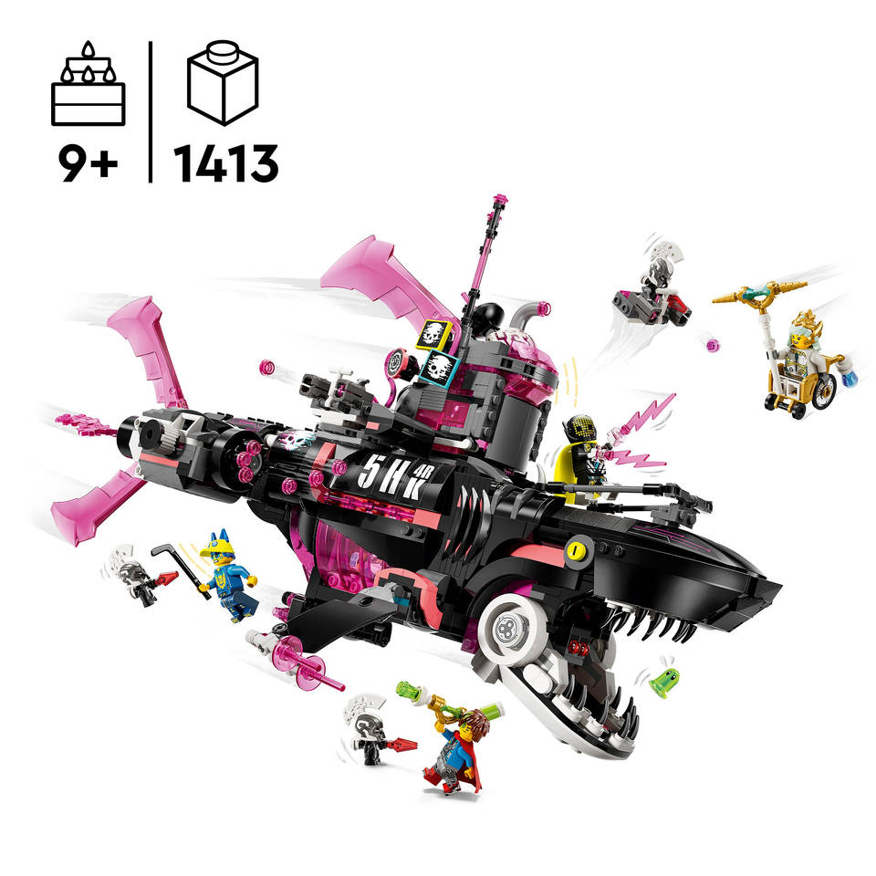 LEGO DREAMZzz nachtmerrie haaienonderzeeër 71500