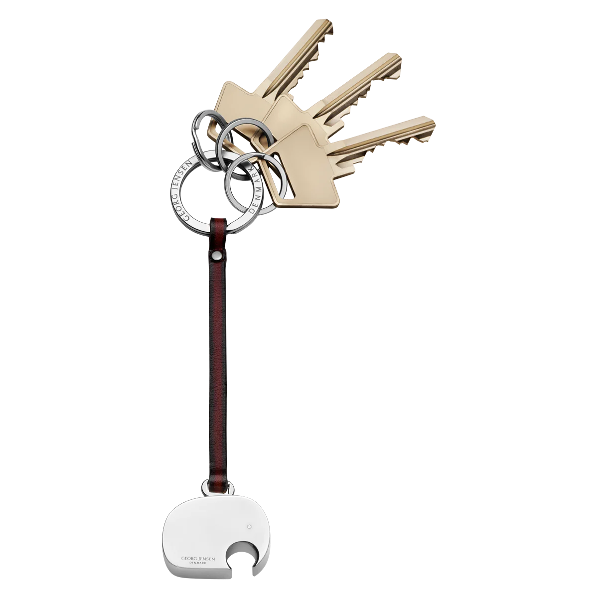 Georg Jensen  Ny Nøllephant nøglering