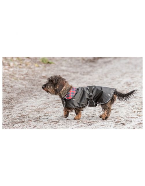 Trixie Jas Hermy Zwart&Rood - Hondenkleding