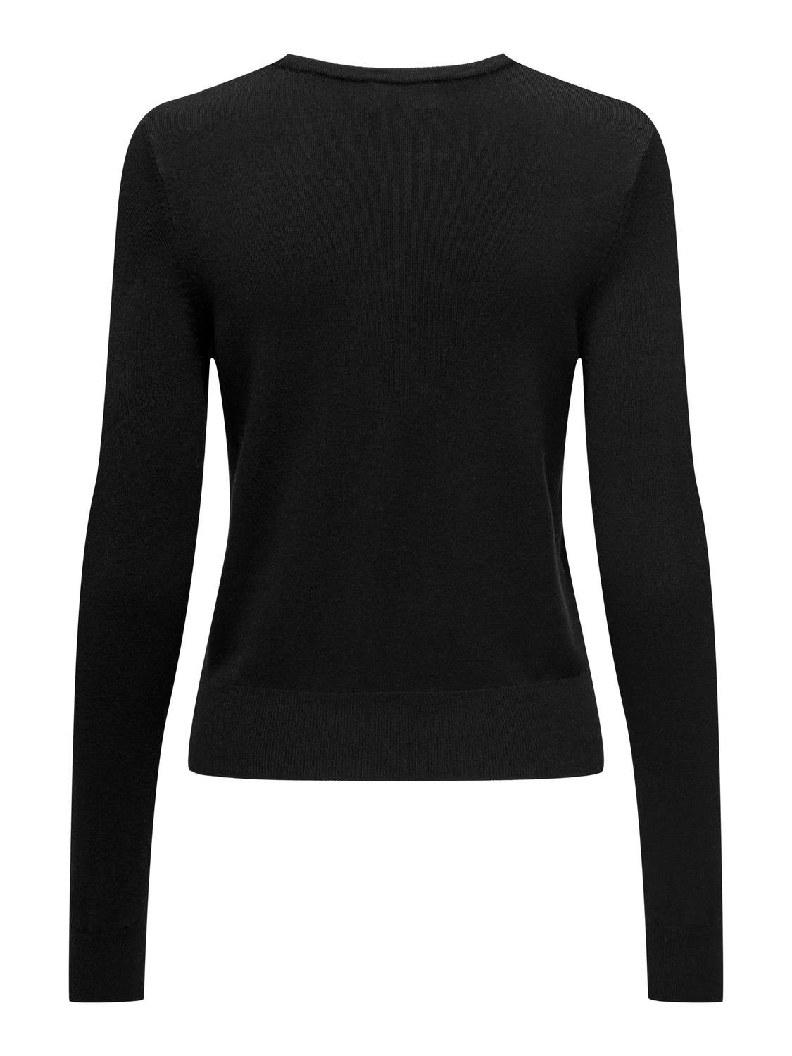ONLVENICE Strickpullover Black