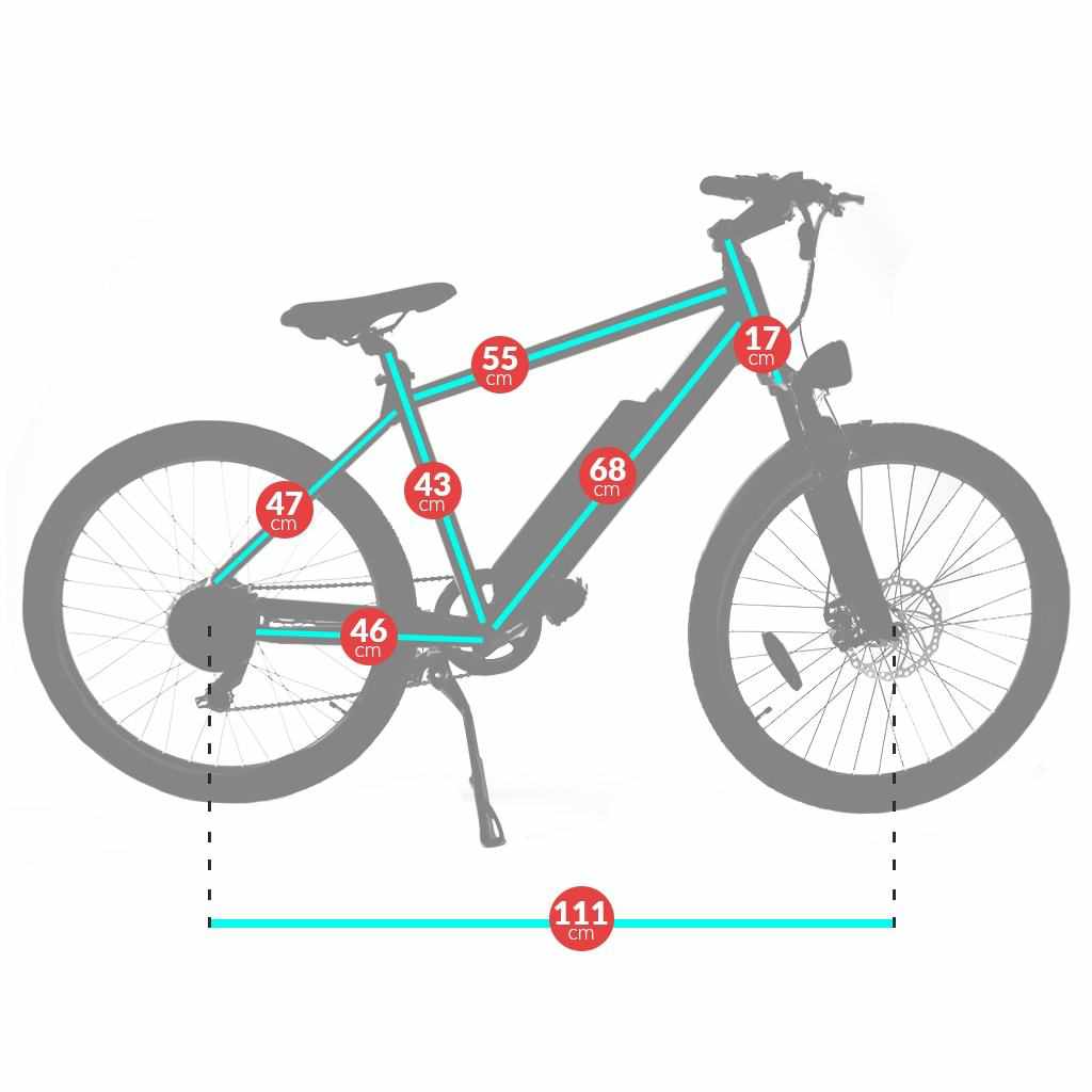 Vélo électrique Weebike - Le Street Noir