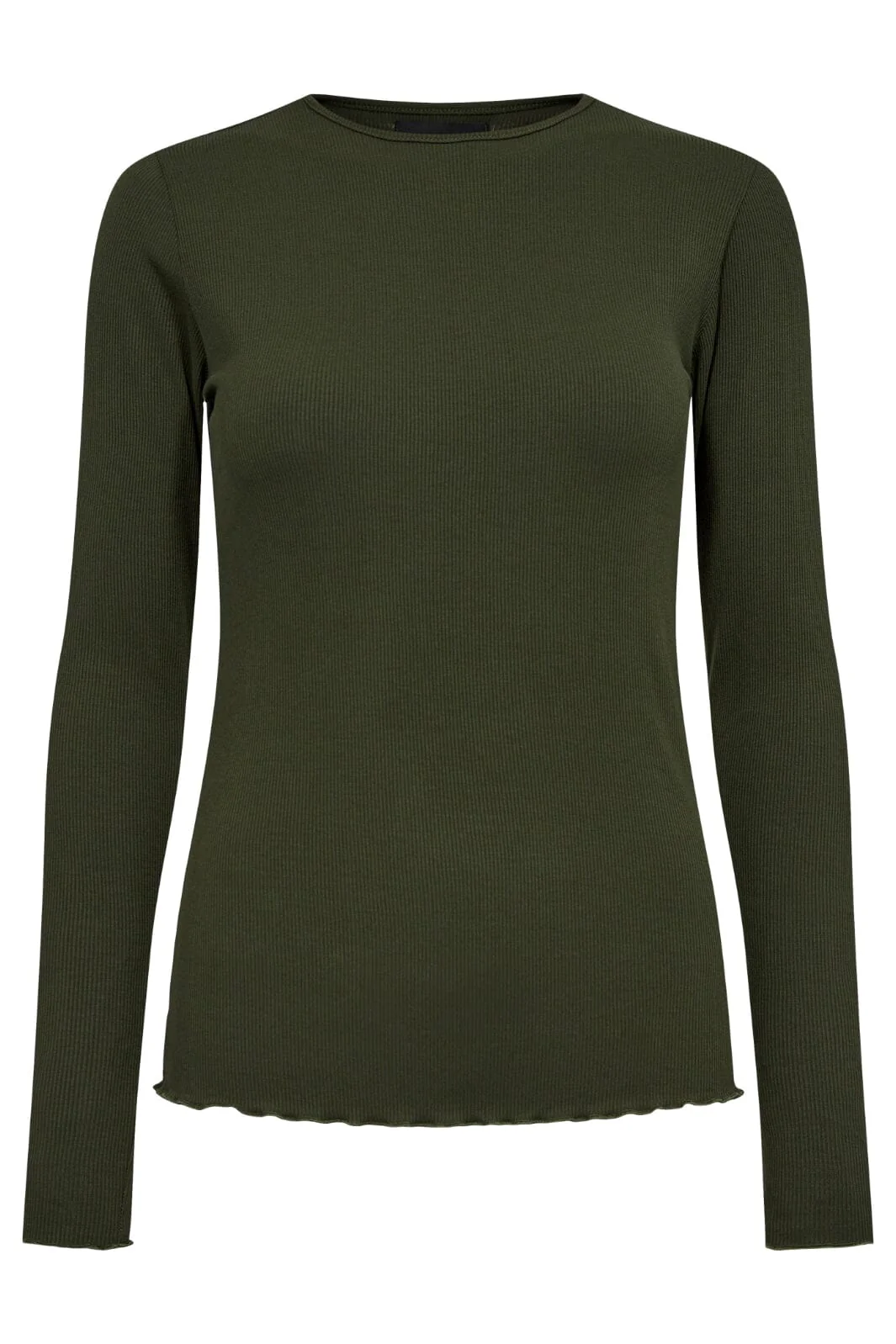 Liberte Natalia Ls Round Neck Blouse army