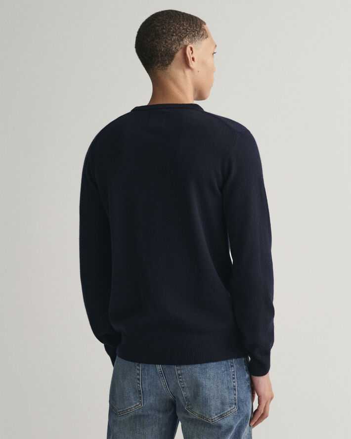 Gant SUPERFINE LAMBSWOOL C-NECK Marine