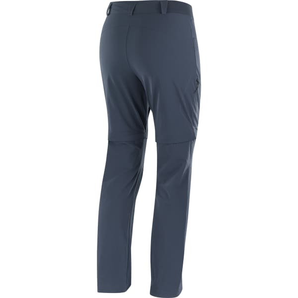 Pantalon randonnée SALOMON WAYFARER ZIP OFF PANTS W BLUE NIGHTS