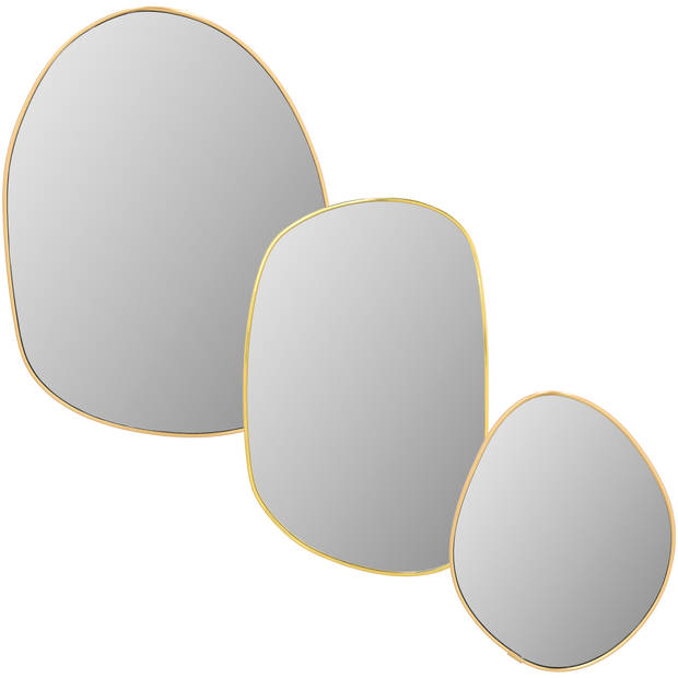 Blokker Spiegelset Organic Shape - 3 stuks