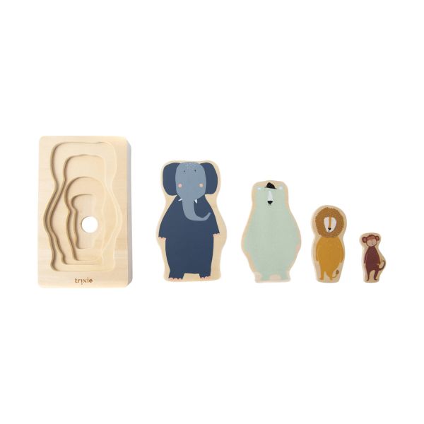 Trixie Houten 4-Lagen Dierenpuzzel