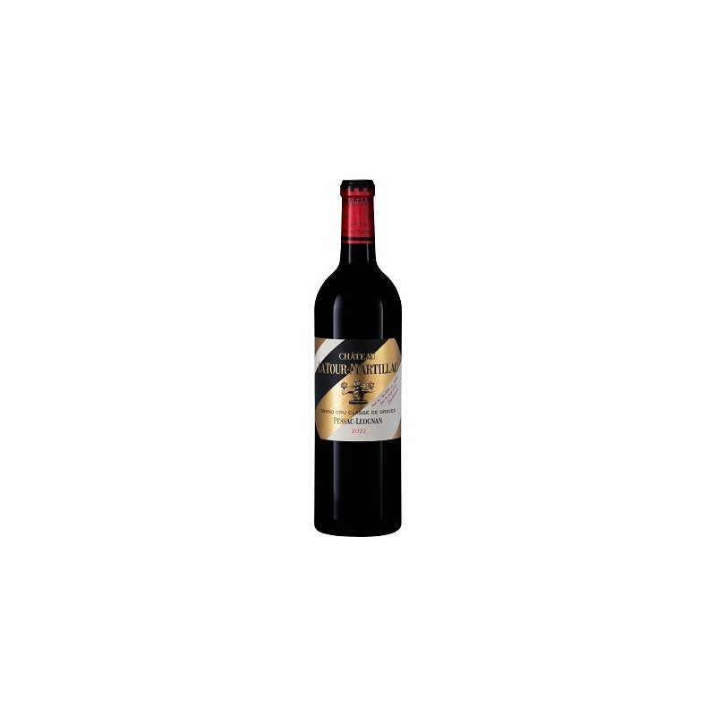 Château LATOUR MARTILLAC Rouge 2022 - Pessac-Léognan Rouge - Cru Classé - par Carton de 6 bouteilles 75 cl