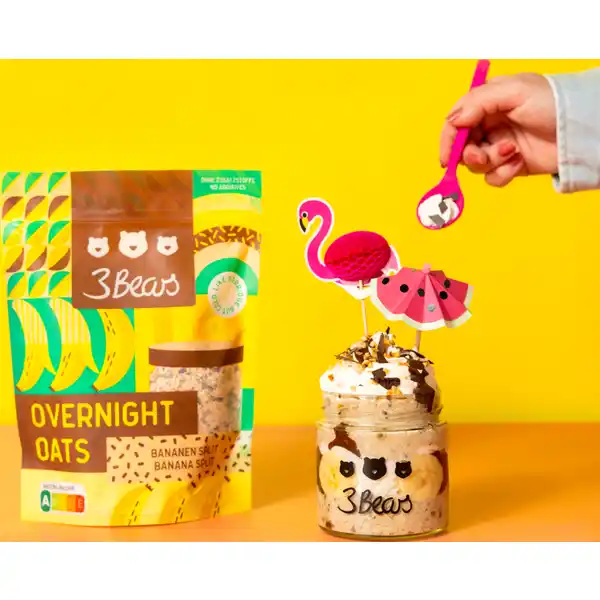 Overnight Oats Banana Split