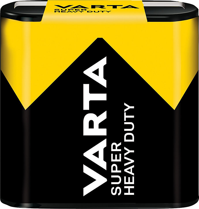 Pile saline 3R12P 4.5V - 2Ah non rechargeable Varta Superlife, lot de 1