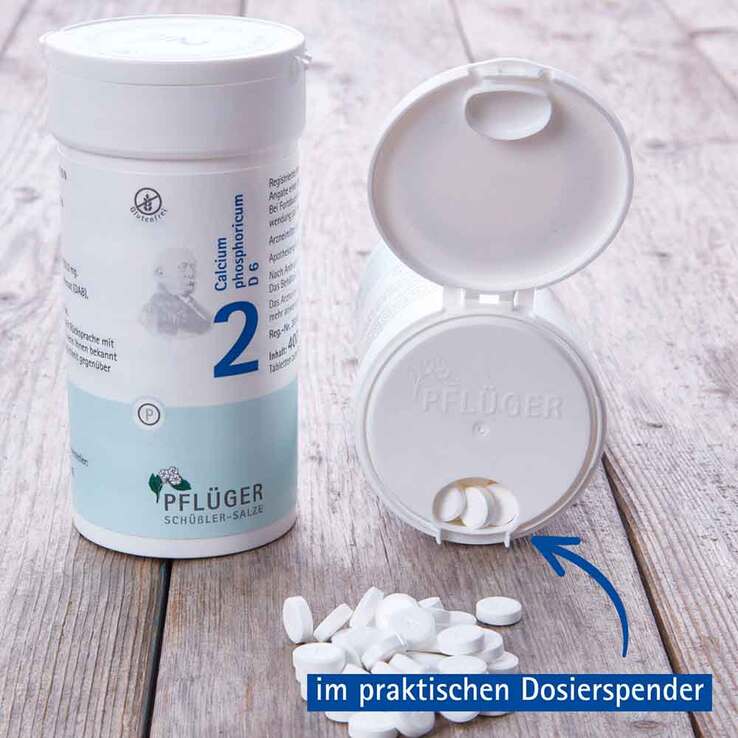 Biochemie Pflüger 2 Calcium phosphoricum D 6 Tabletten, 400 St
