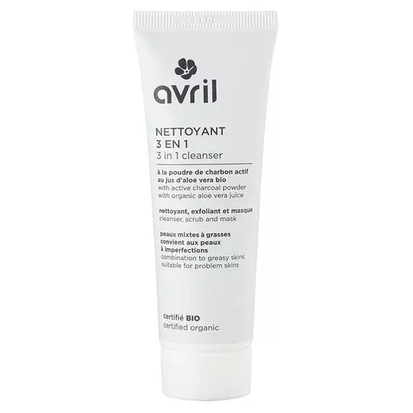 Avril 3 em 1 Sabonete Facial Orgânico 50ml