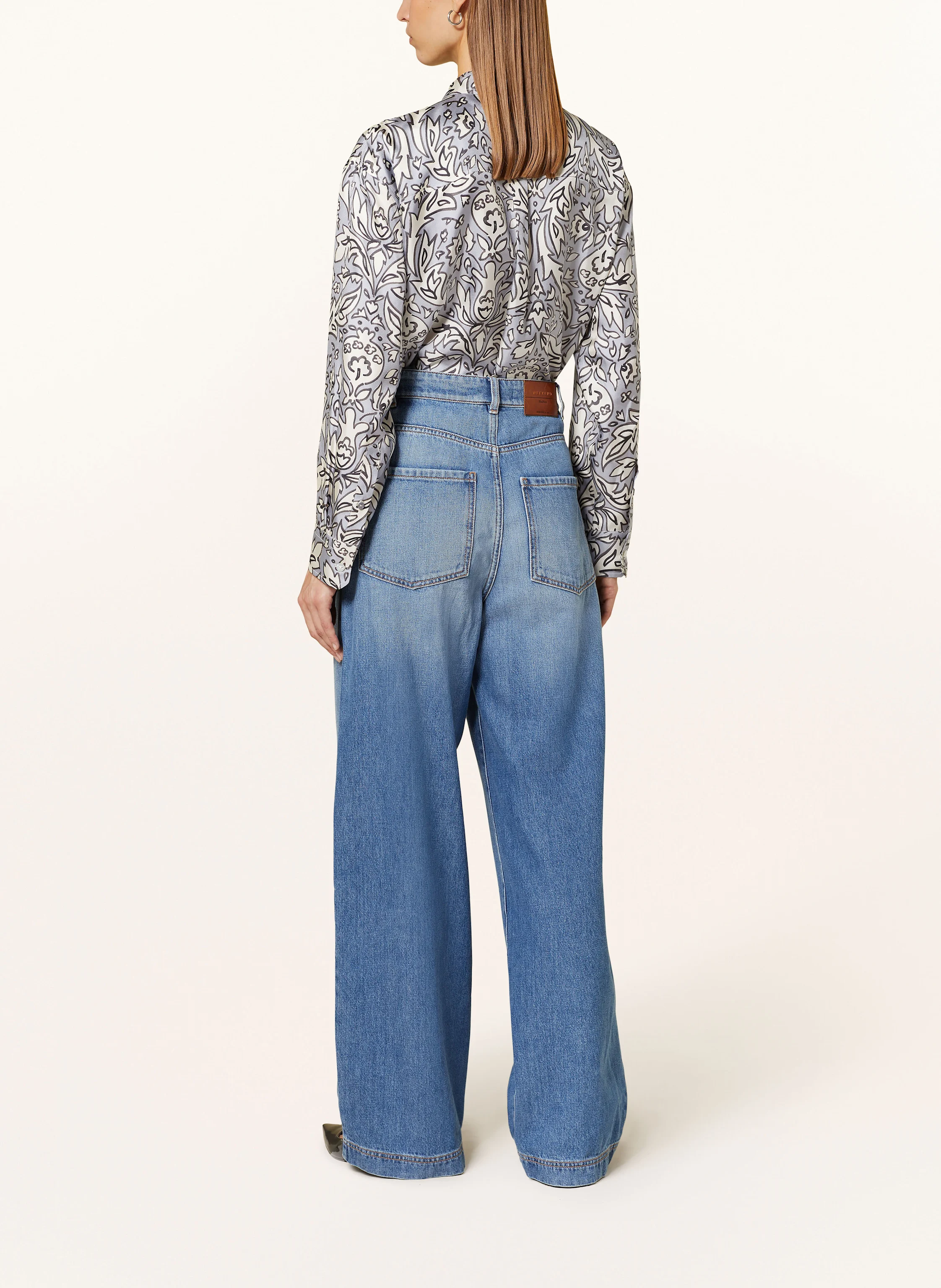 WEEKEND Max Mara Hemdbluse ENFASI aus Seide