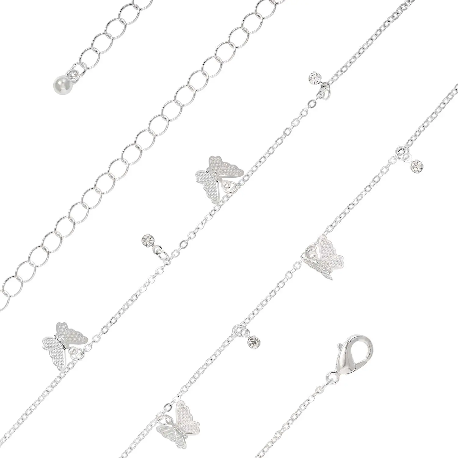 Bauchkette - Silver Beauty