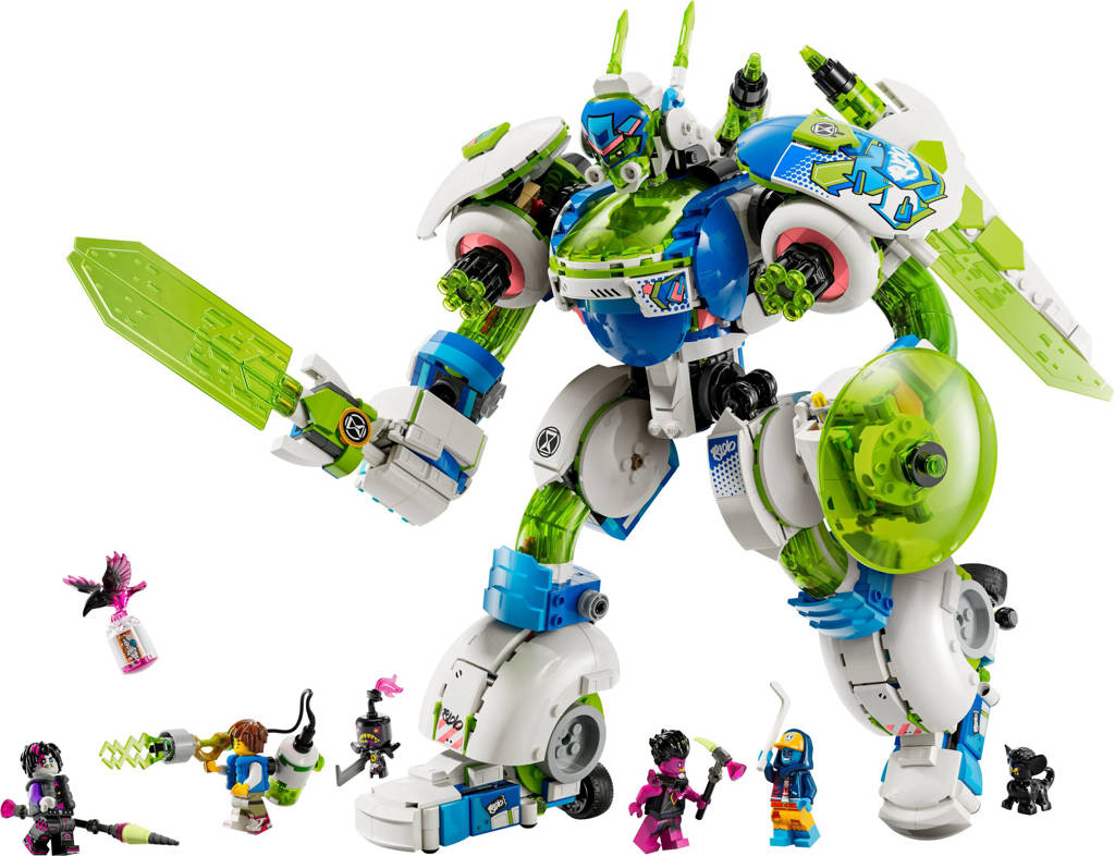 2-in-1 Mateo en Z-Blob de riddermecha Robot Speelgoed Bouwpakket voor Kinderen 71485 DREAMZzz