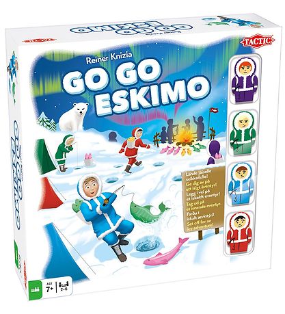 TACTIC Br?tspil - Go Go Eskimo