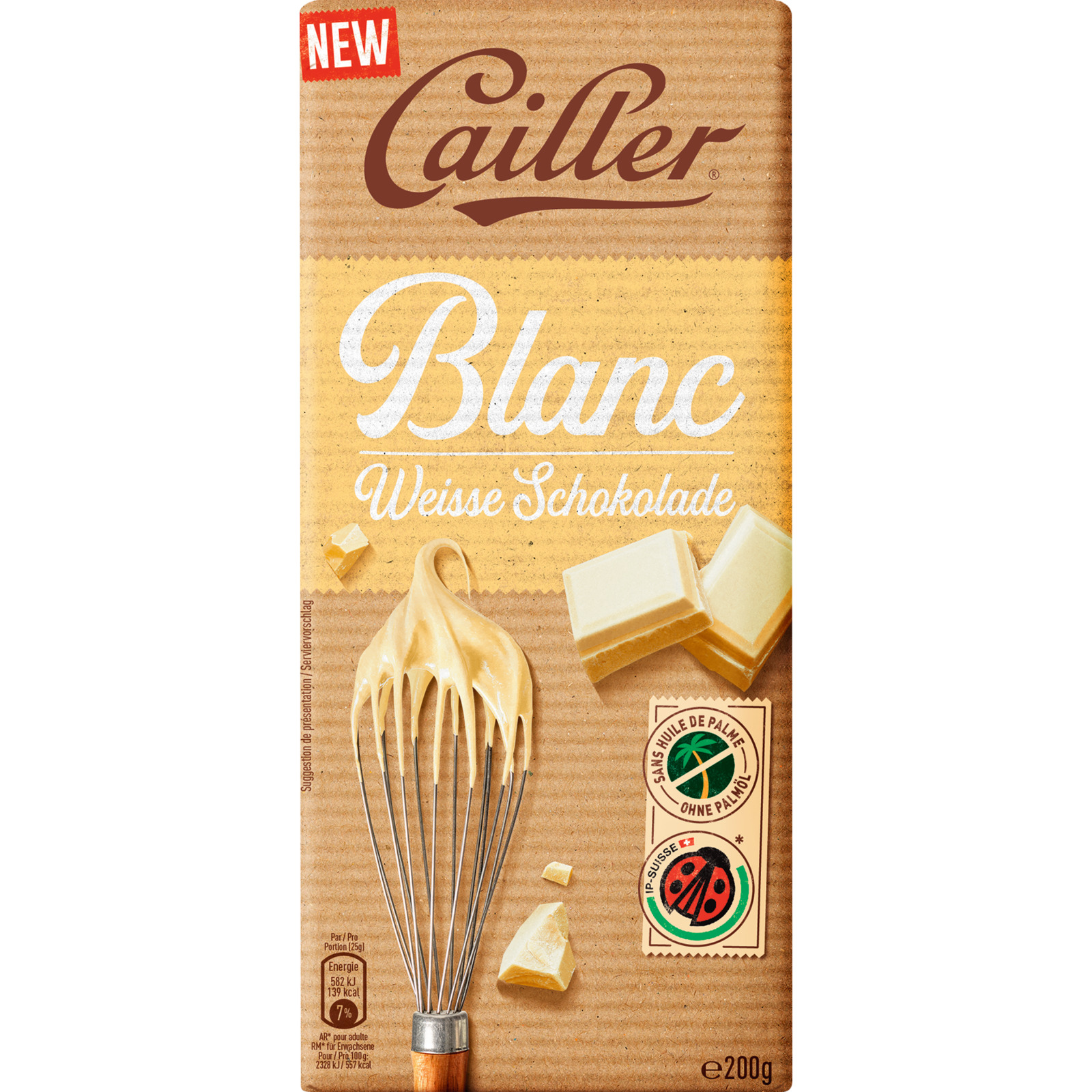 Cailler Dessert weiss 2x200g