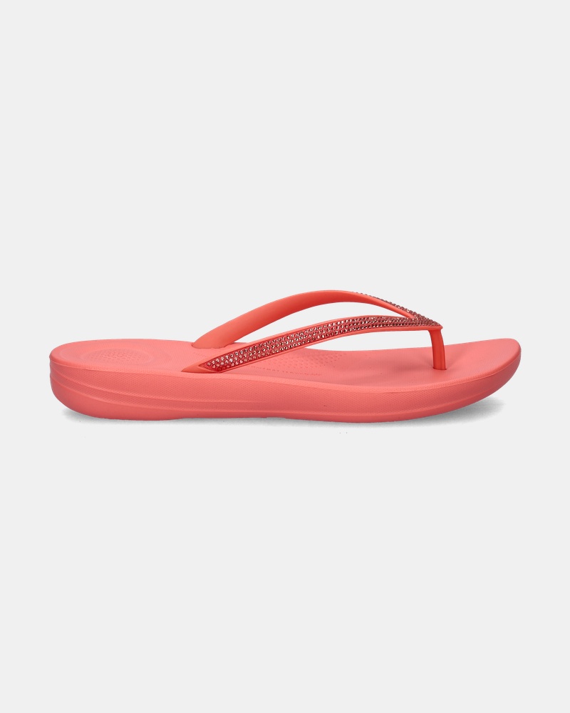 Fitflop Iqushion Sparkle Slippers  - roze