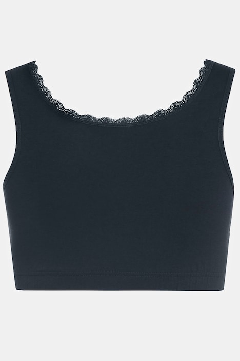 Bellieva-Still-Bustier, Spitze, Biobaumwolle