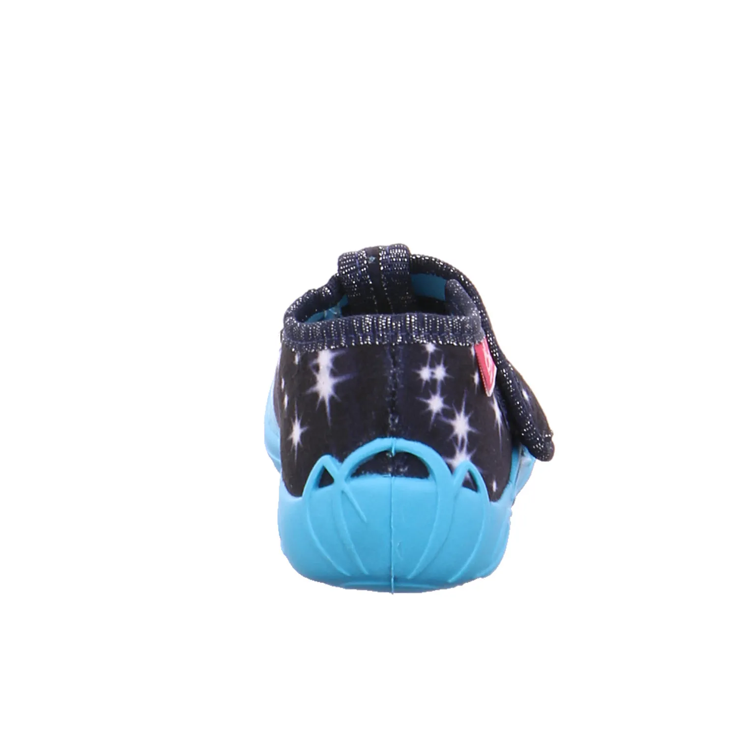 BECK Baby-Hausschuh Blau Textil  Mädchen