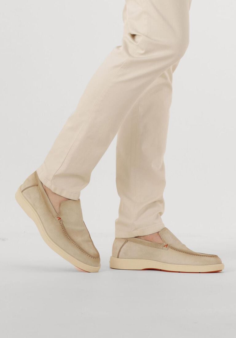 beige santoni instappers botanist