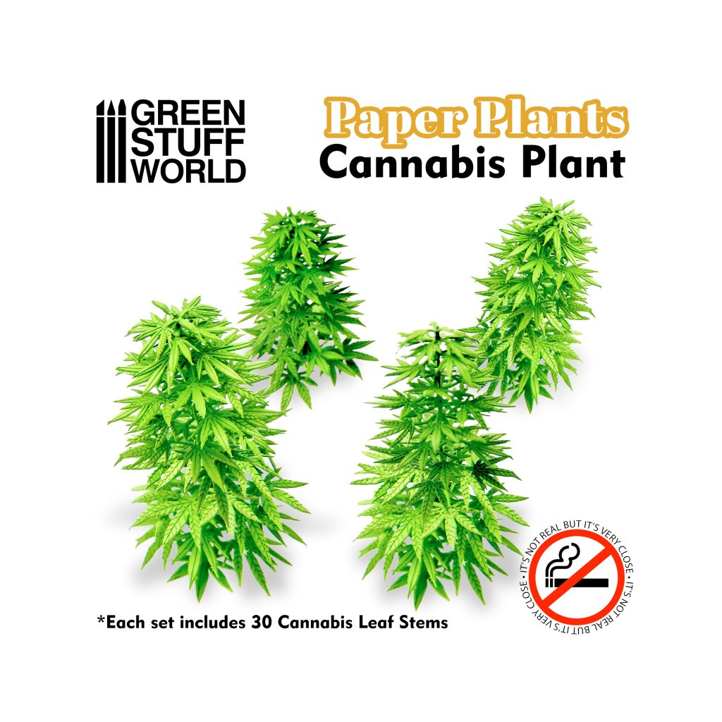 Plantes en Papier - Cannabis